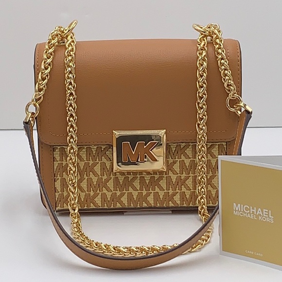 MICHAEL KORS SONIA SMALL SQUARE SHOULDER XBODY - Picture 4 of 16